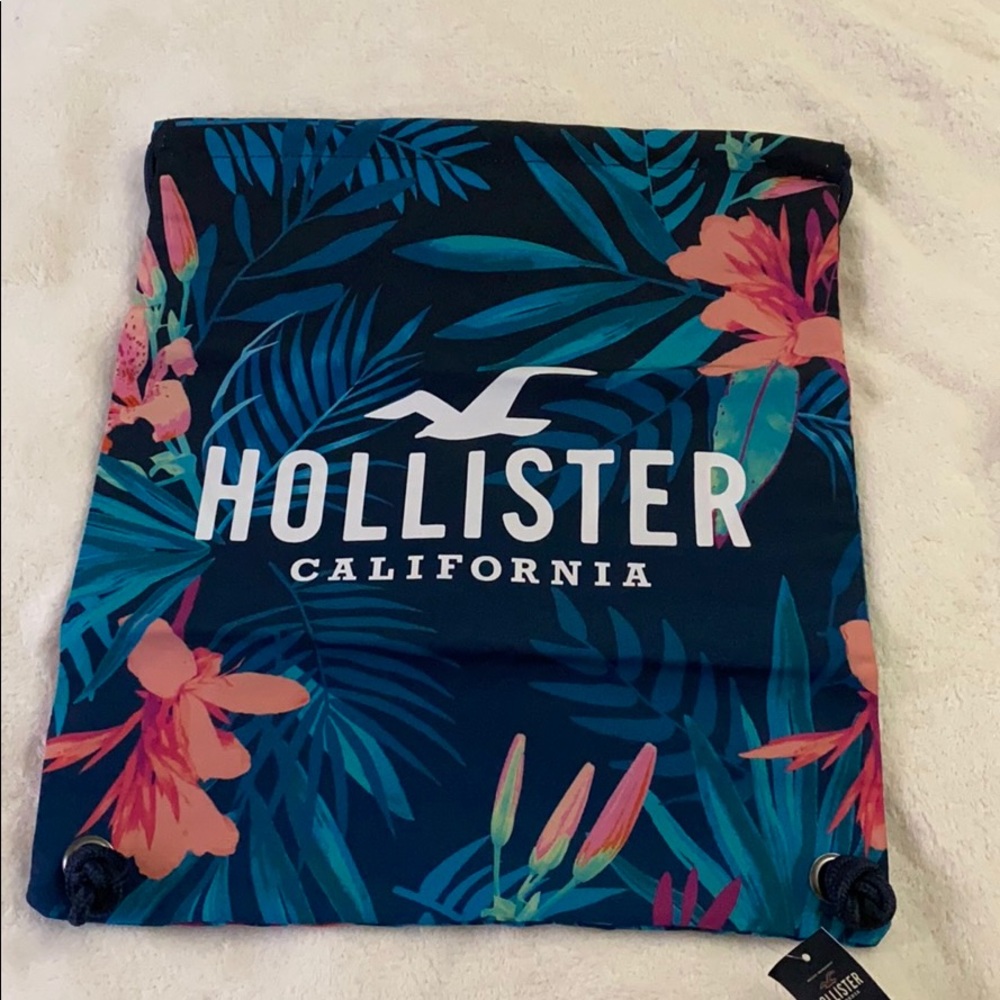 Hollister draw string bag